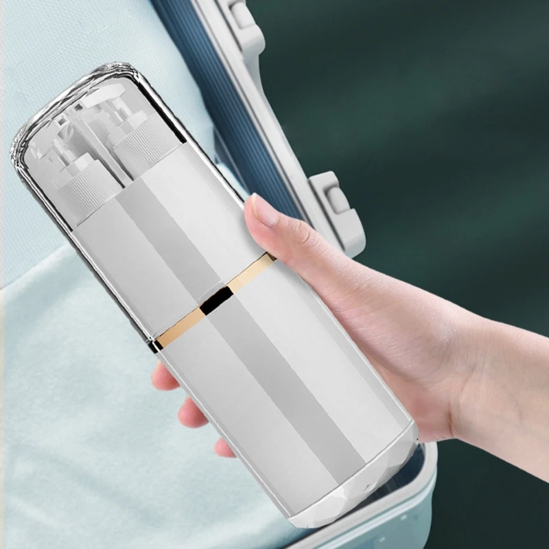 Travel Wash Cup Portable Travel Toiletries Toothpaste Toothbrush Partition Storage Box Outdoor Bathroom Accessories Set image 2
