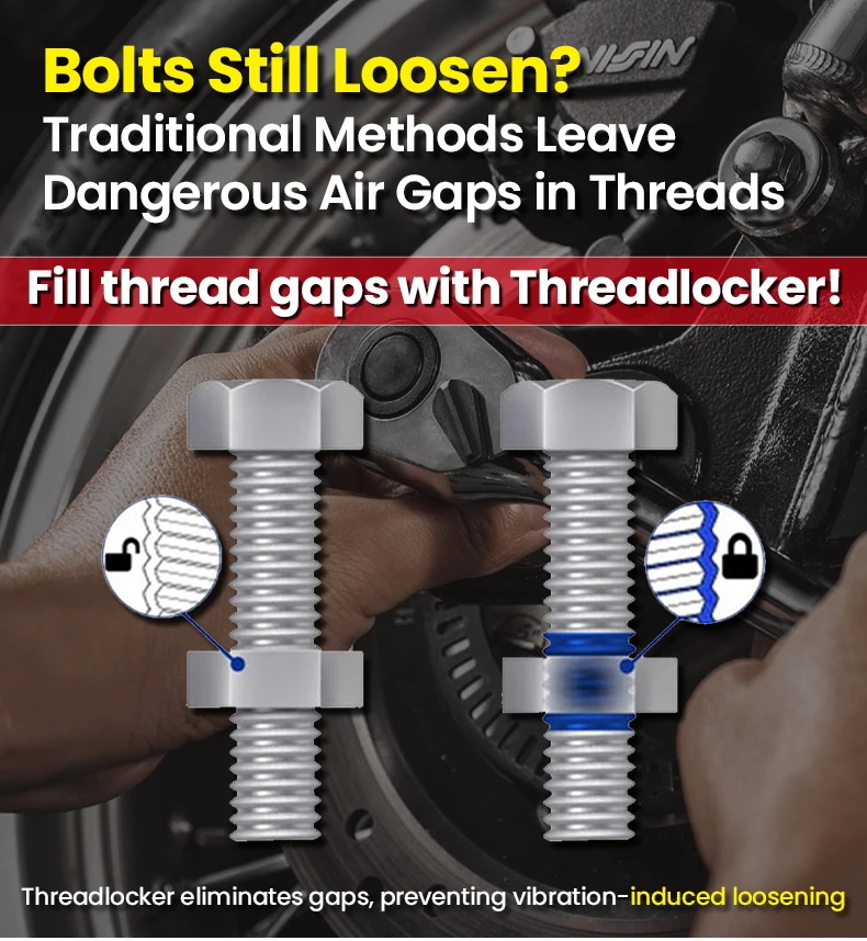 243 271 قفل الخيط - مناسب لـ M2-M12 ، مثالي لصيانة الأجهزة الصناعية والسيارات والمنزلية اللاصق اللاهوائي