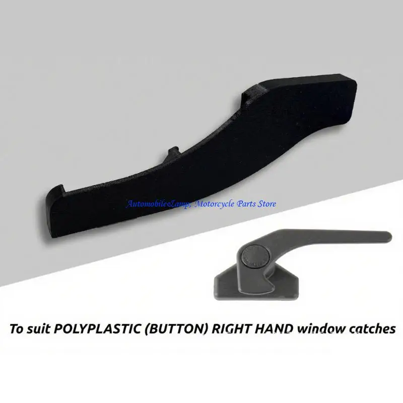 

H7BD Anti Theft RVs Window Locking Mechanism Restricts Catches Movement Using Plastic Construction Window Security Lock