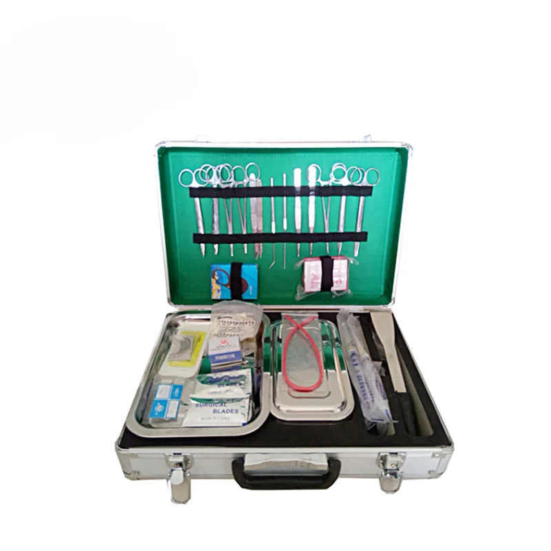 HC-R063 Veterinary surgical kit/surgical equipment ,Animals operation instrument kit for Large animals