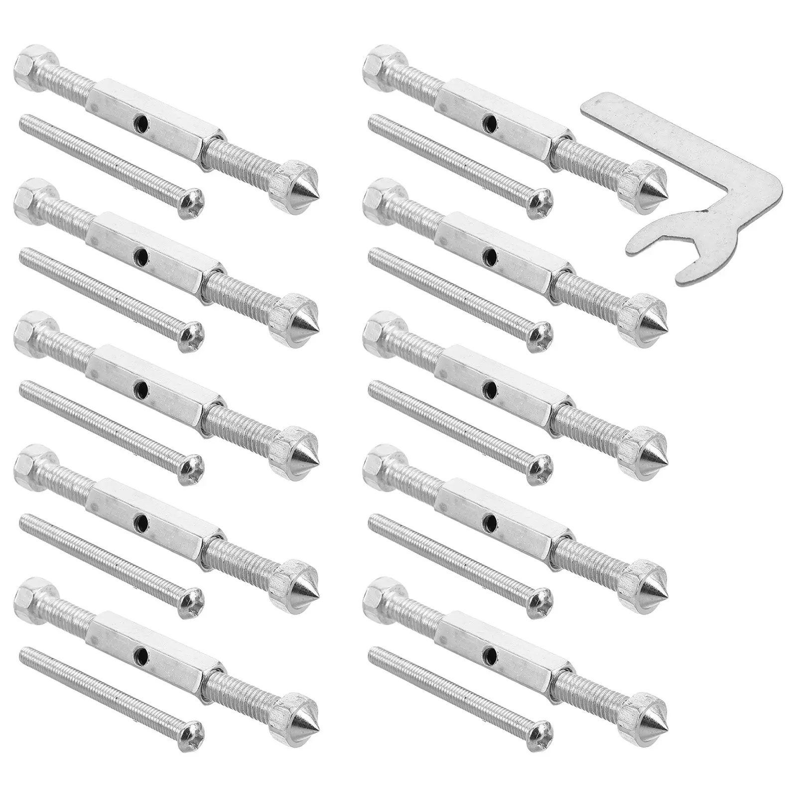 21pcs Junction Box Repairer Outlet Fixing Tools Universal Kit Electrical Box Screws Socket Cassette Repair Tool Wall Socket