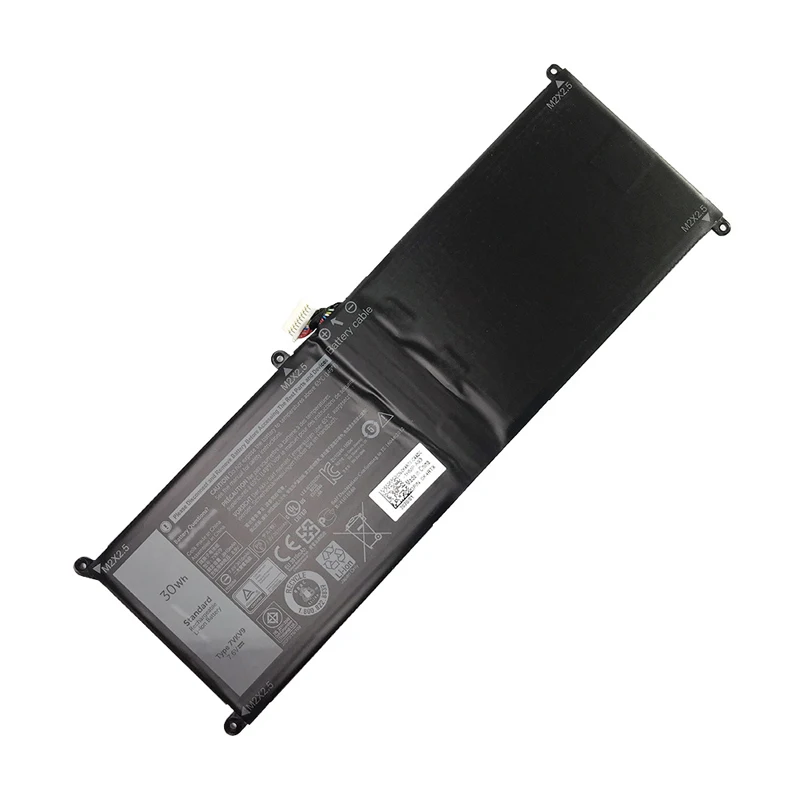 7VKV9 Laptop Battery for DELL Latitude XPS 12 7000 7275 9250 Series Notebook Tablet 9TV5X 0V55D0 T02H001 7.6V 30Wh/4020mAh