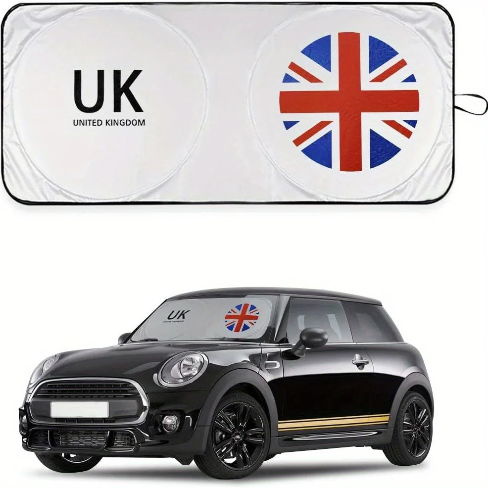 Union Jack Sunshade Is Suitable For Mini Cooper F55 F56 F54 F60 R55 R56 R58 R59 R60 R61