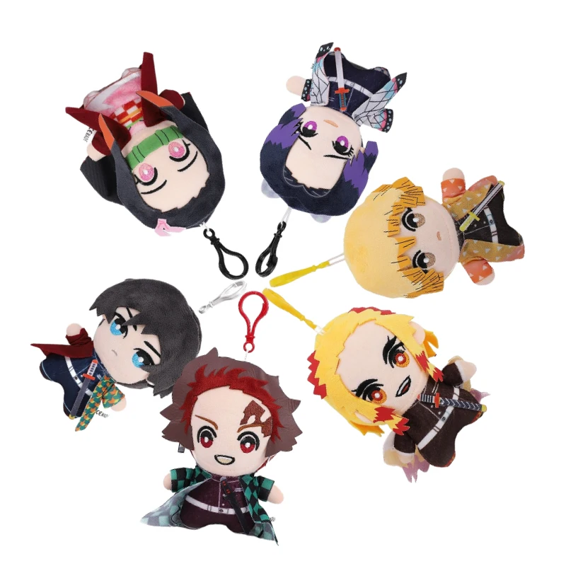 

Japanese Anime Demon Slayer Plush Stuffed Toy Cute Doll Manga Pendant Kamado Tanjiro Kamado Nezuko Zen'itsu Children Xmas Gift