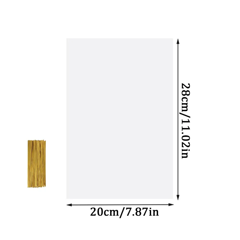 30/60 Stück transparente Cellophan-Geschenktüten, Kunststoffverpackungen mit Drehverschlüssen, Party-Geschenktüten, ideal für Hochzeit, Geburtstag, Party-Geschenktüten – Detail 9