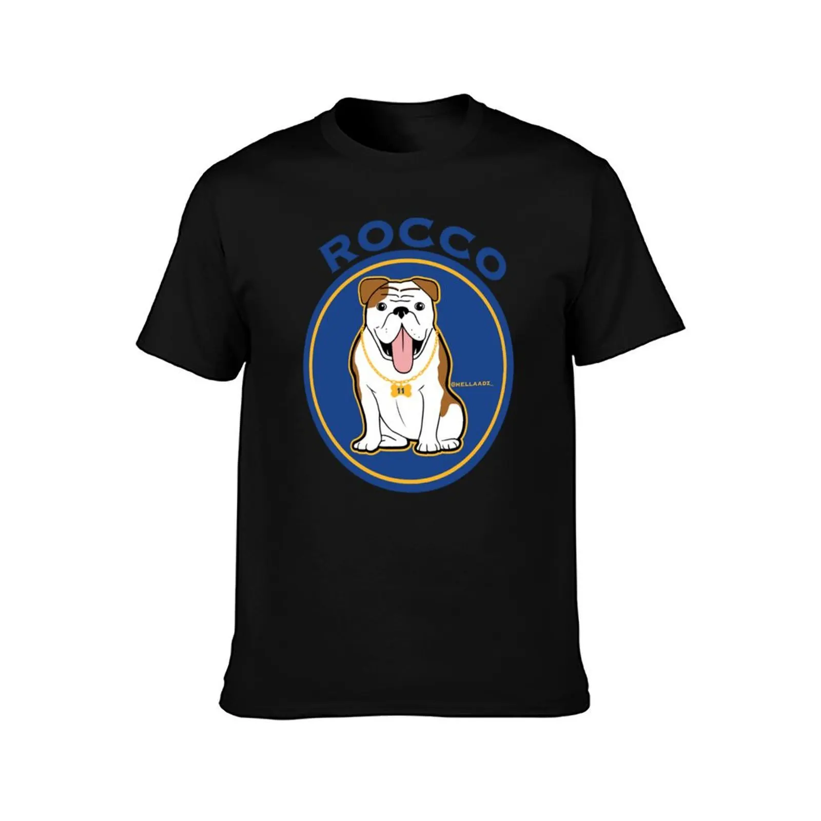 rocco T-Shirt Soft Casual Short Sleeve Cotton Tee T-Shirt
