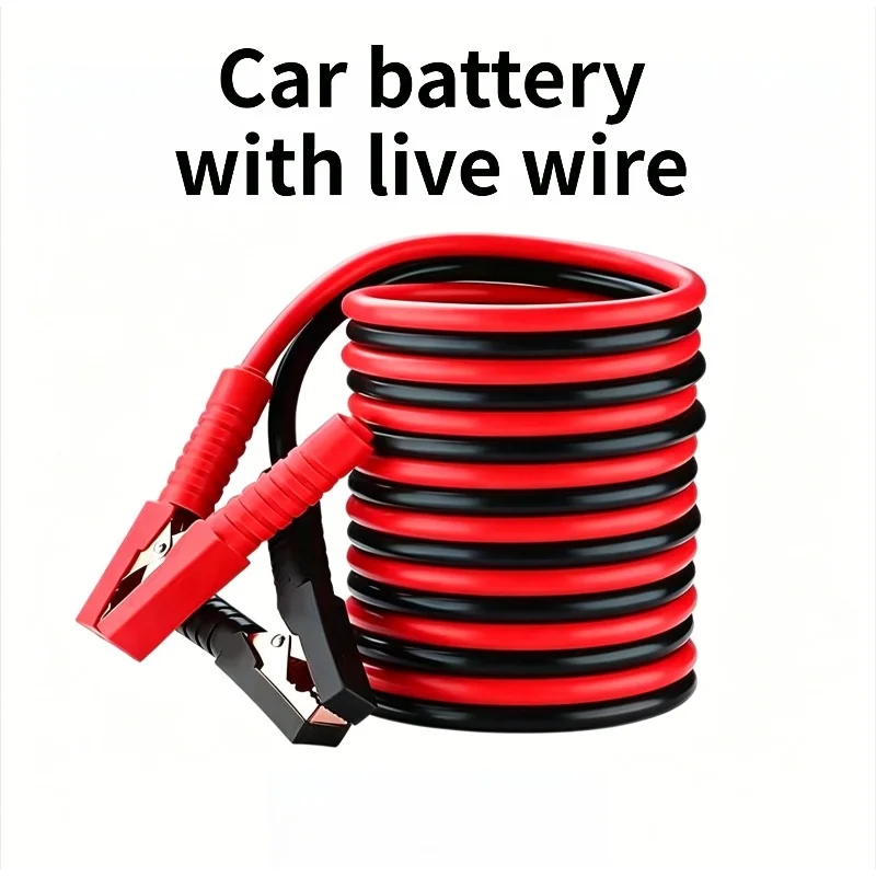 For Cars Trucks SUVs Vans Emergency Jump Start Alligator Clips Heavy Duty Jumper Cables 2000A 4M Car Battery Booster Cables