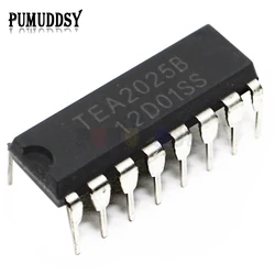 10PCS TEA2025B TEA2025 DIP-16 Stereo Audio Amplifier Ic