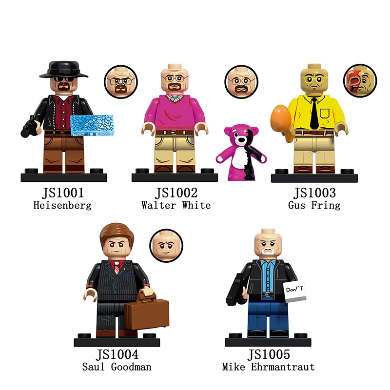 

Hot TV Breaking Bad and the Office Building Blocks.Mini Compatible Assemble Puzzle Bricks Action Figures Toy Kids Birthday Gifts