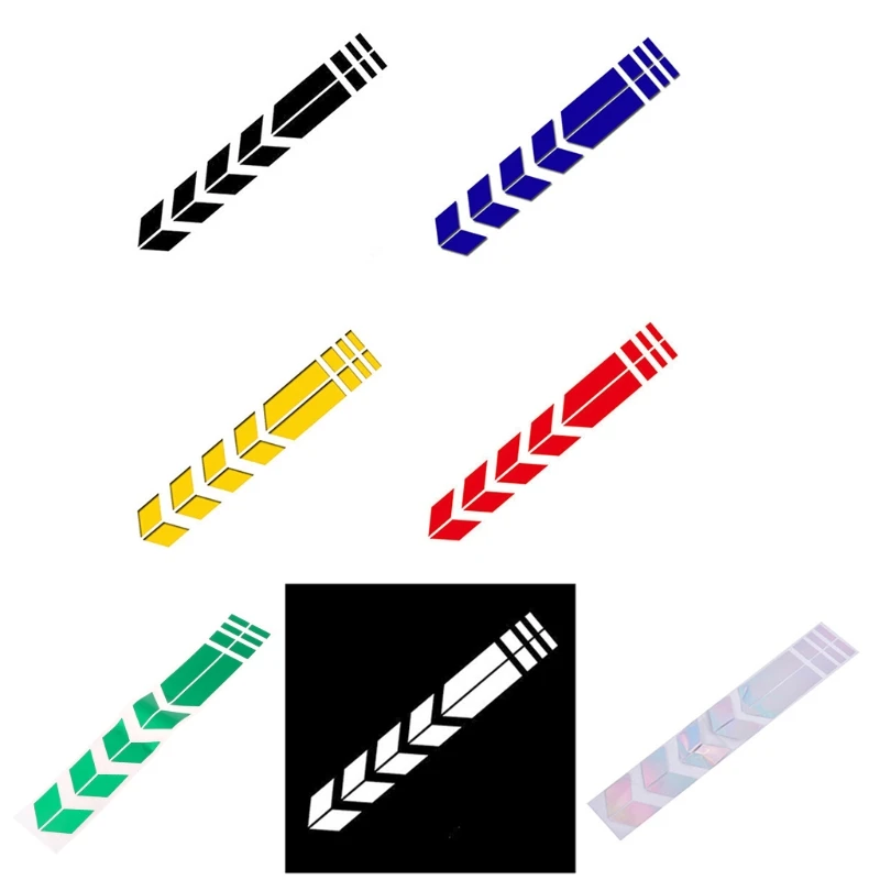 Motorcycle Frame Front Fork Waterproof Reflective Decal Tape Bike MTB Stickers Dropship