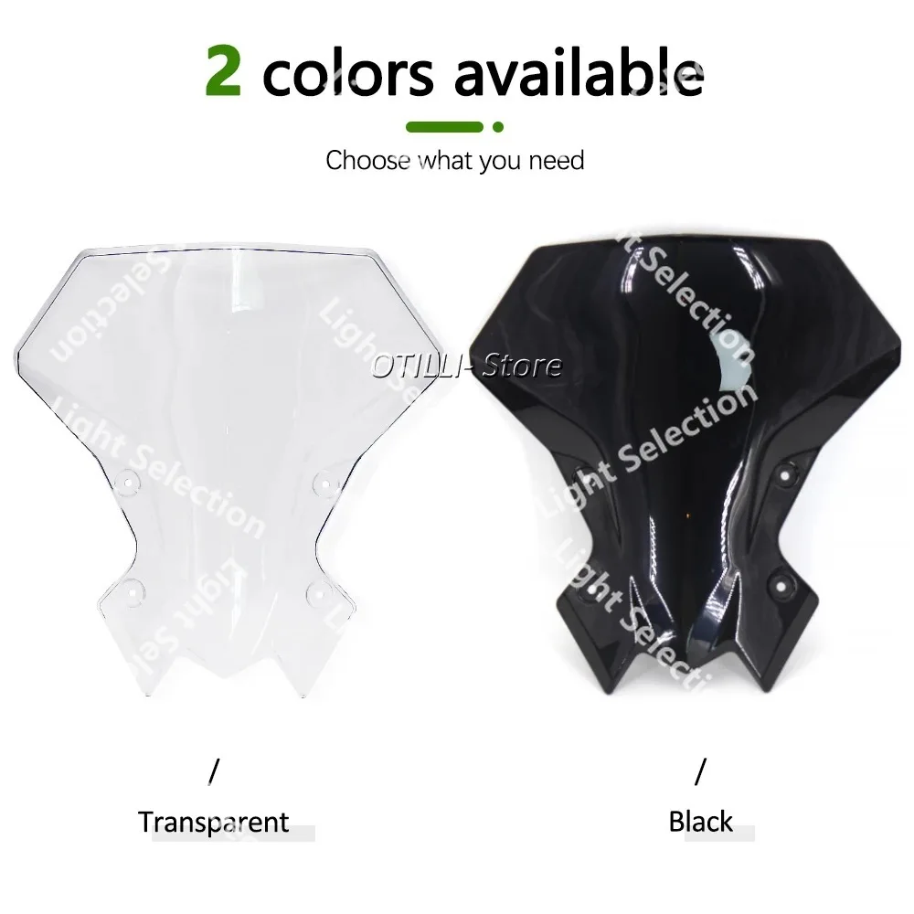 

Applicable FOR Kawasaki Z900 motorcycle supplies accessories modified front lengthened windshield spot