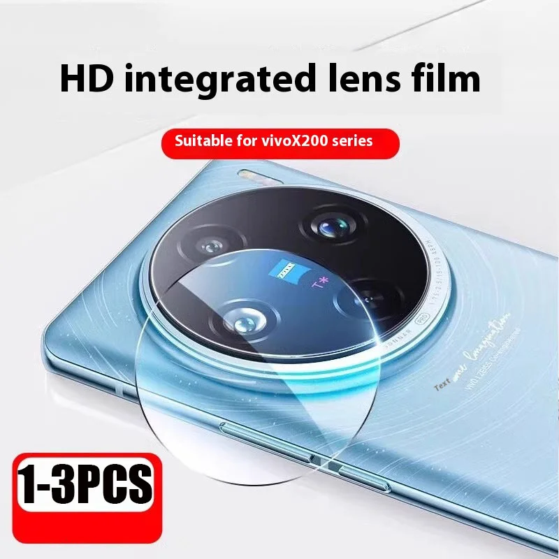 3-1PCS Clear Camera Lens Screen Protectors VIVO X200sPro X200 Back Glass Protective Film Cover Case For Vivo X200 Pro X200 Mini