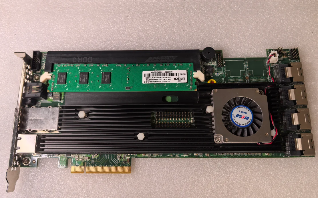 

Raid Card для Areca ARC-1882IX-16 1 ГБ кеш-памяти Pcie 3,0 x8 4e + 16i Porte SAS/SATA
