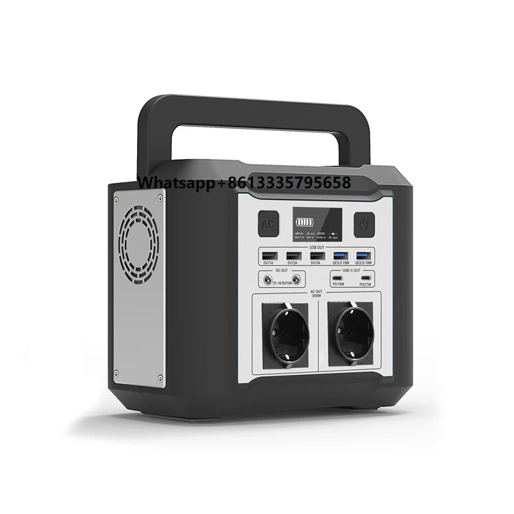 

Solarifrst T300 Hot Selling Solar Camping 220V 110V 300W Portable Power Station With Panels