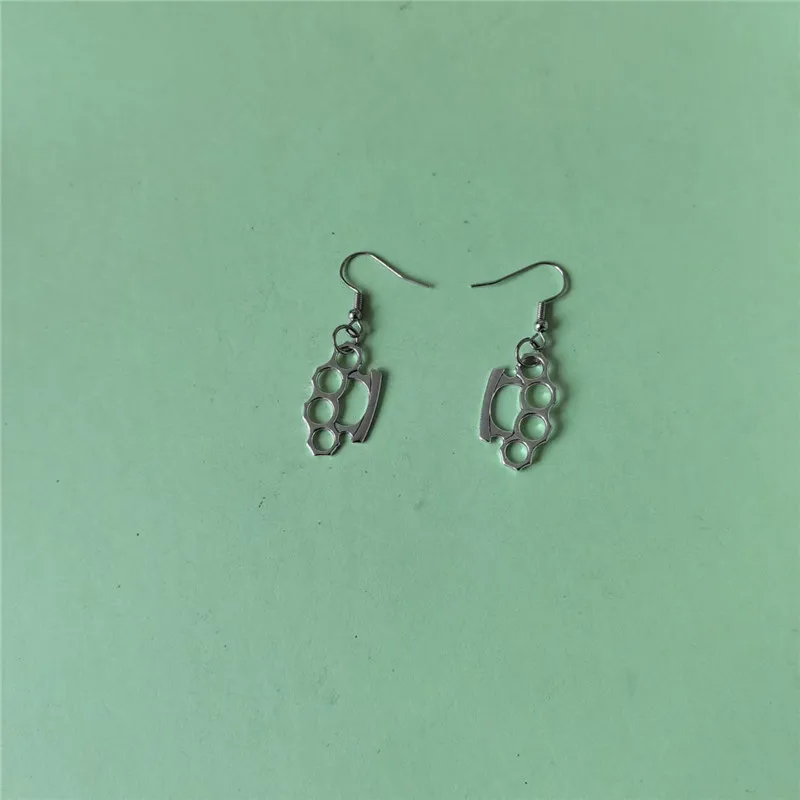 Minimalist Design Jewelry Niche Ins-Style Boxing Glove Shaped Earrings Alloy Women's Earrings Holiday Gift