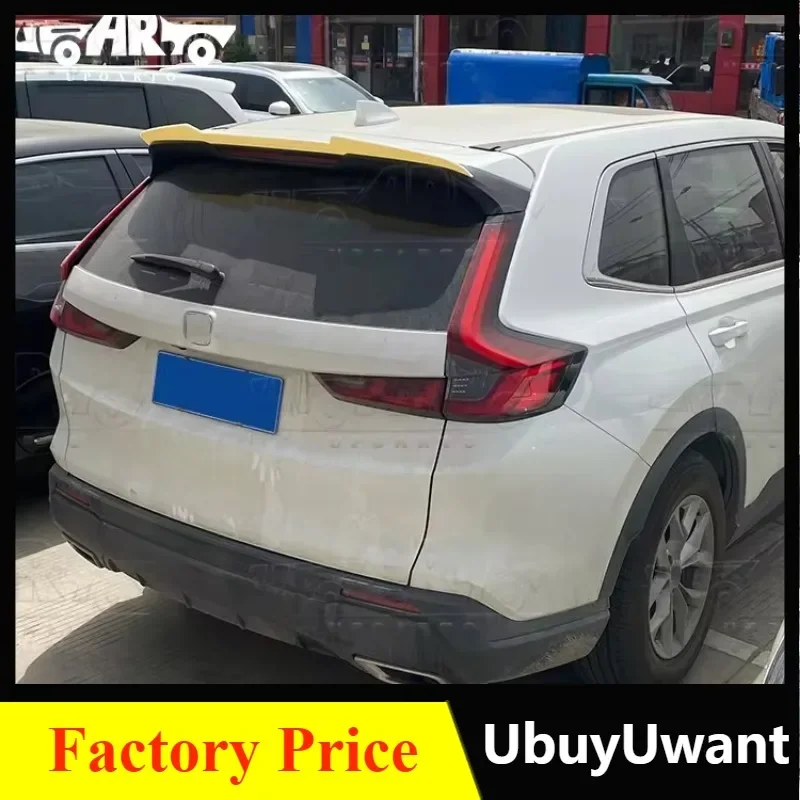 Wholesale New Fashion Auto Accessories ABS Rear Roof Tailgate Spoiler Wing For Honda CRV CR V EX 2022 2023