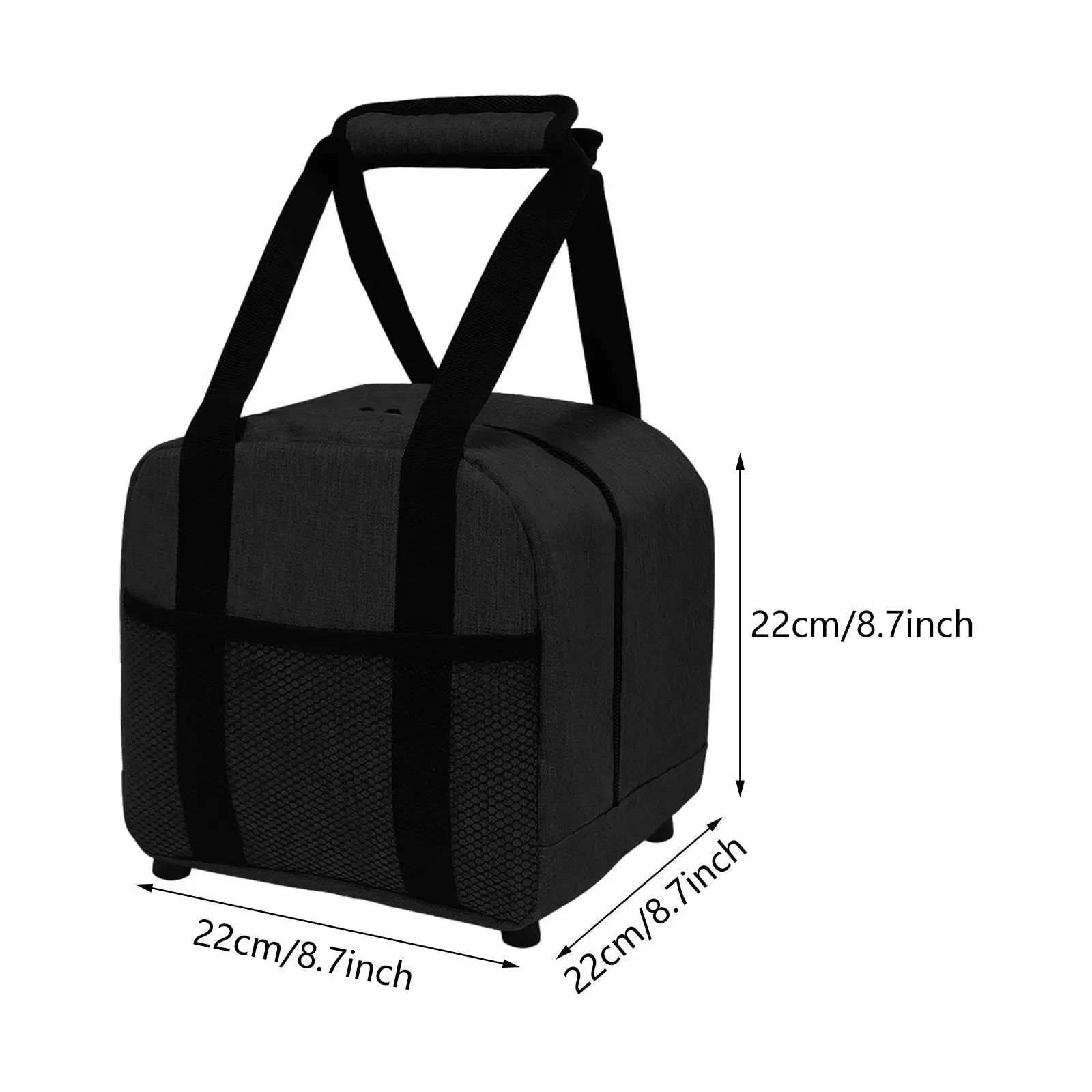 

Nonslip Bowling Ball Bag with Padded Handle Single Tote Carry Case for Outdoor Bowling Game and Equipment