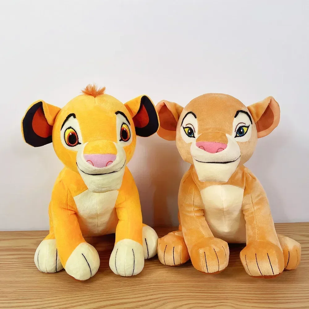 Vip disney dos desenhos animados 30cm o rei leão simba brinquedo de pelúcia jovem simba bebê leão animais boneca algodão macio crianças presentes aniversário