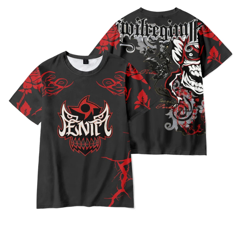 Penta El Zero Miedo Merch  Tee T-shirt Merch Men Short Sleeve Tee Unisex Tops Clothes Causal Female Y2K Tops