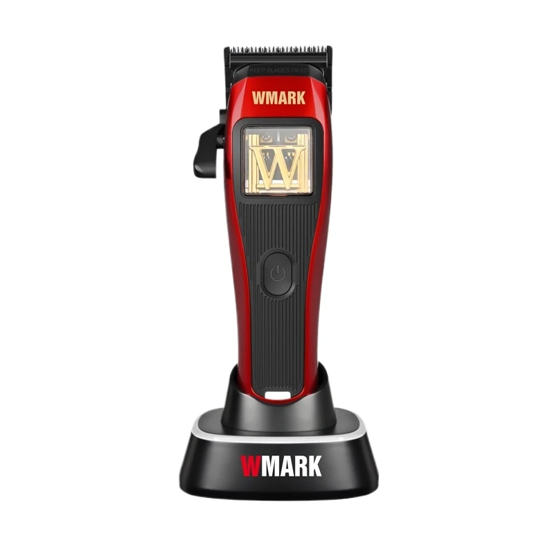 WMARK NG-X1 고속 전문 헤어 클리퍼, 마이크로칩 마그네틱 모터, 10000RPM 9V 모터, 이발 키트 페이드, 2024 신제품