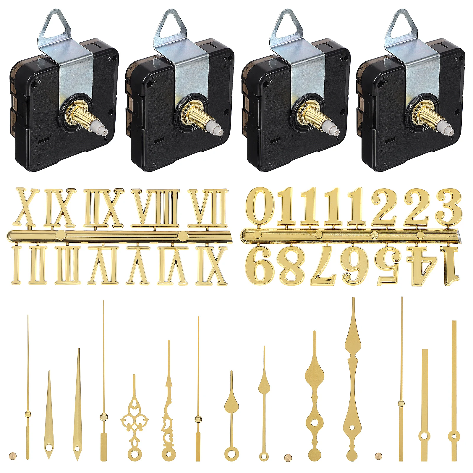 

Shaft 29# Clock Mechanism Operated Numbers Kit Motors Replacement Plastic Work Long Shaft DIY Craft Clock