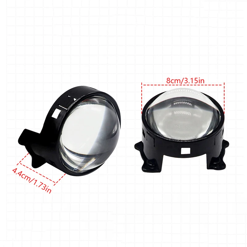 Cool Decoration Dynamic LED Car Headlights Devil Eye LED Car Light Headlight Assembly Modified Eagle Eye Light Cars Accessory image 6