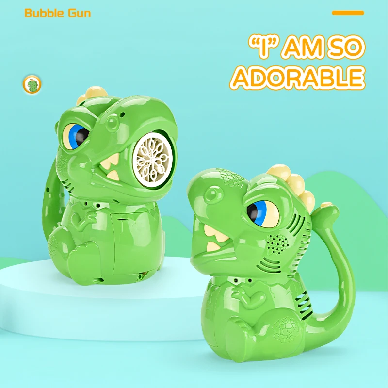 ของเล่นไดโนเสาร์เป่าเครื่องเป่าฟองได้หลายรูสำหรับเด็กผู้หญิงของเล่นฉลองอินเตอร์เน็ตรูปไดโนเสาร์น่ารักและสนุกสนาน