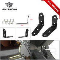 Free Shipping 2pcs Hinge Brackets + 8x Screws High Quality Glove Box Lid Hinge Snapped Repair Kit For Audi A4 B6 B7 8E 2001-2008