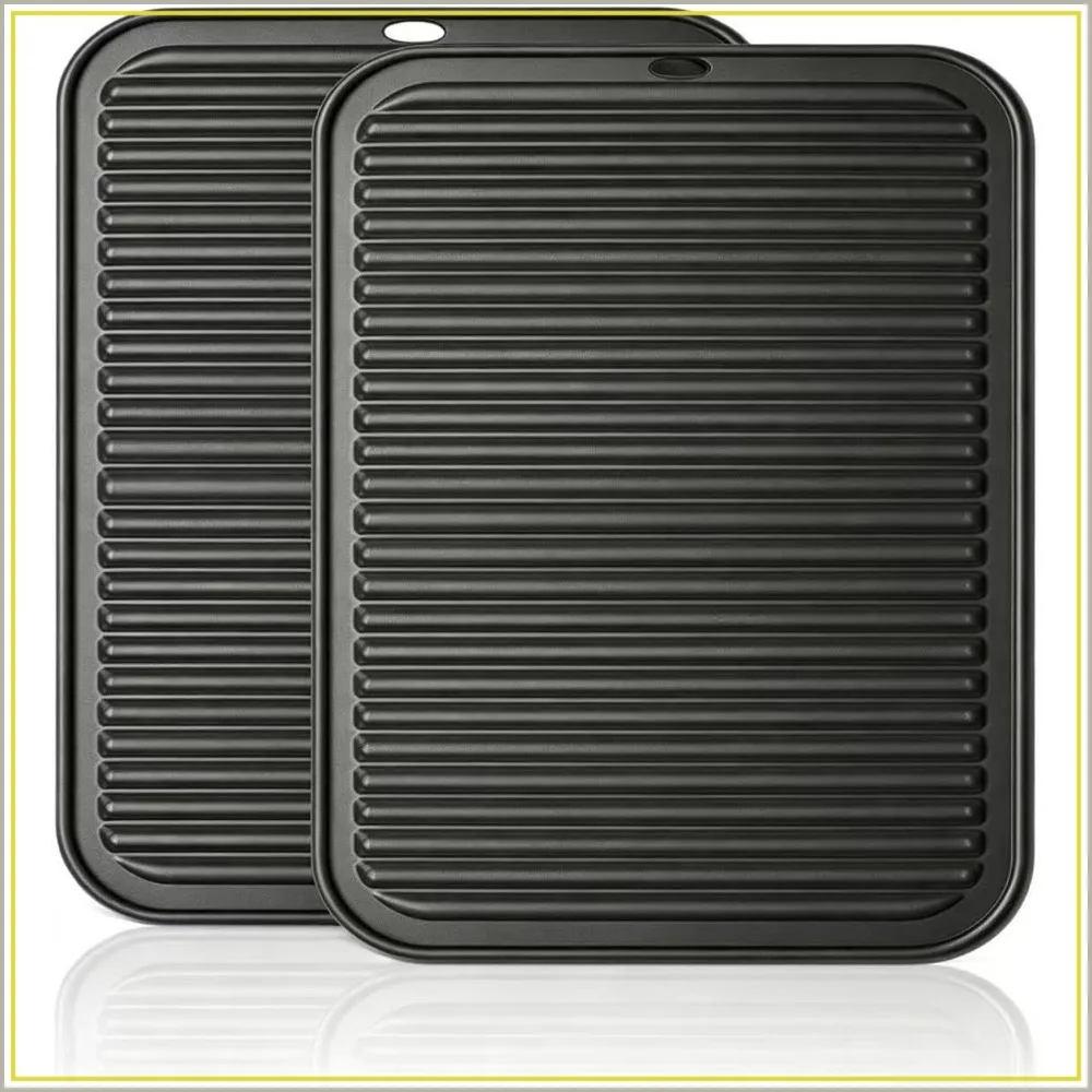 Extra Large Silicone Trivets for Hot Pots and Pans 16x12 Inch, Heat Resistant Hot Pads for Countertops, Pot Holders for Kitchen, 2 Pieces