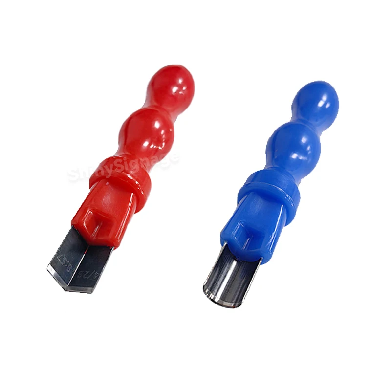 Ferramenta de corte de tira de silicone dividida com luz neon LED ângulo reto ou canto arredondado para ferramenta de gravação manual