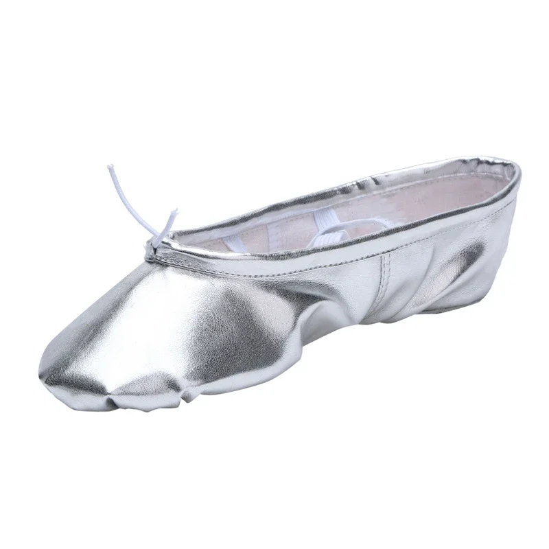 

Soft Sole PU Leather Dance Shoes Children Canvas Cat Claw Shoes Women Yoga Gold Silver Dance Shoes Ballet Dance Wholesale