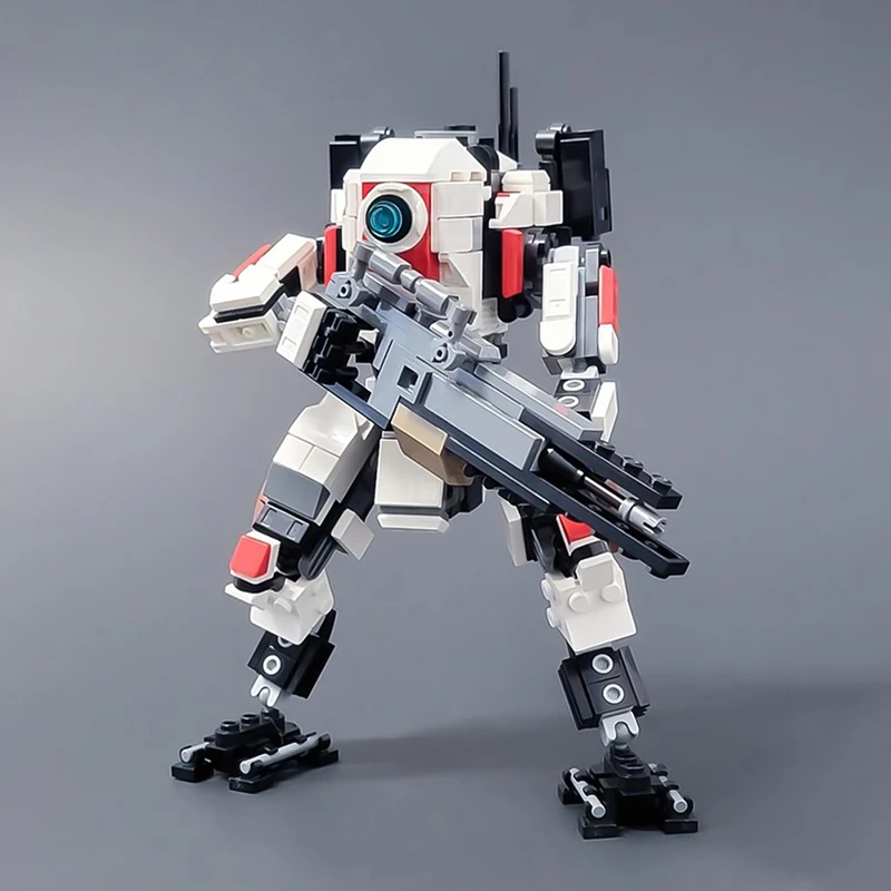 485PCS Mecha Robot Series Titanfalled Tone Titan Building Blocks Assembly MOC-169504 for Family, Friends, Holiday Gifts