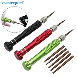 5 in 1 Multi-Function Screwdriver Set Glasses Mobile Phone Watch Disassembly Tool Notebook Repair Tools S2 Screwdriver bit