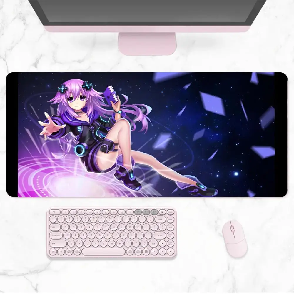 Anime Hyperdimensions Neptunias Mouse Pad Anime Game Mouse Pad Computer Desk Pad Office Carpet Laptop Mouse Pad