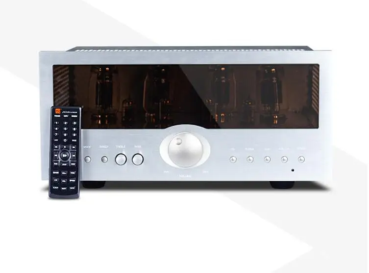 

Zhongshen V33 V-33MK2 HiFi KT88 tube combined fever high-fidelity Bluetooth amplifier tube machine