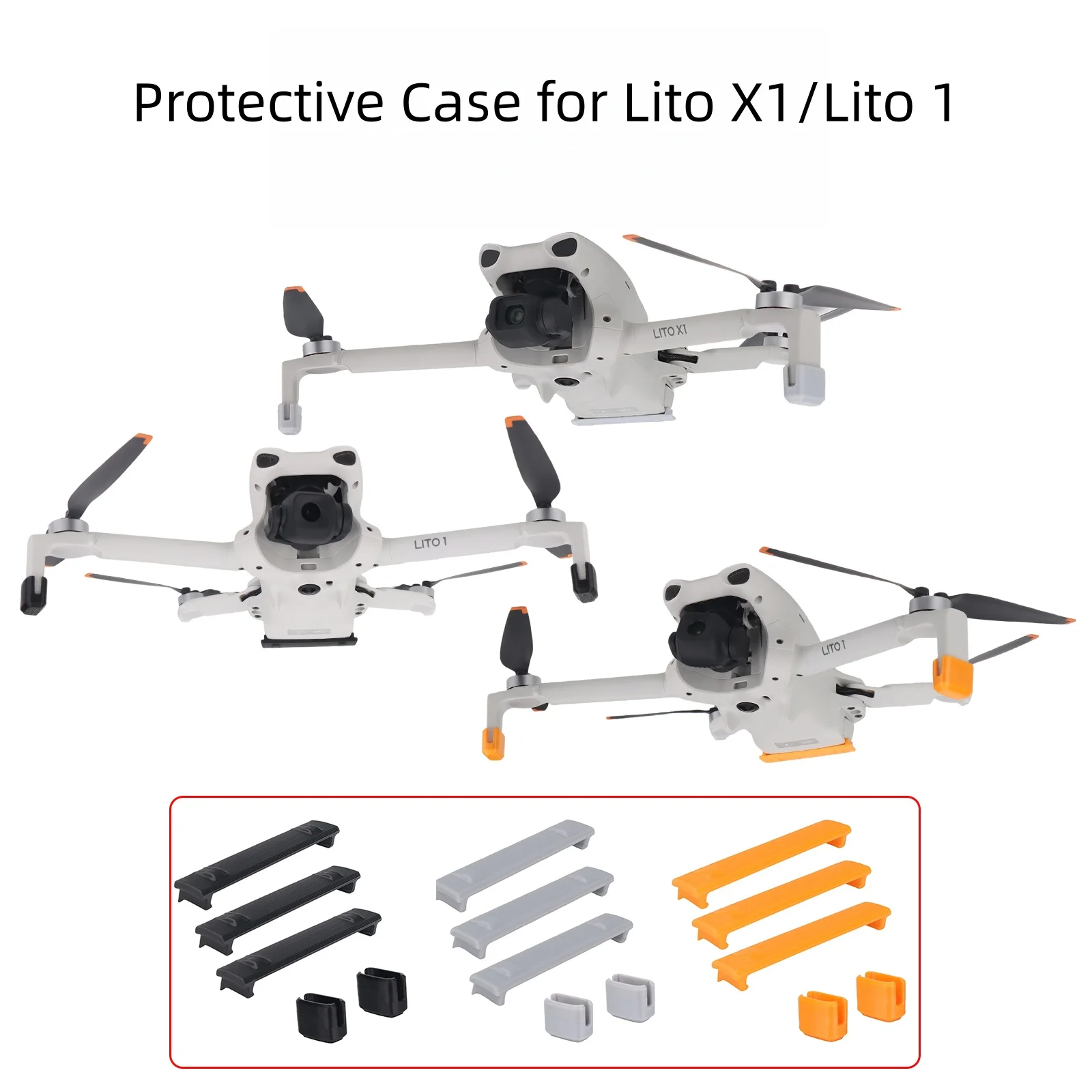 

Protective Cover for DJI Lito X1 and Lito 1 Landing Gear Height-Increasing Bracket