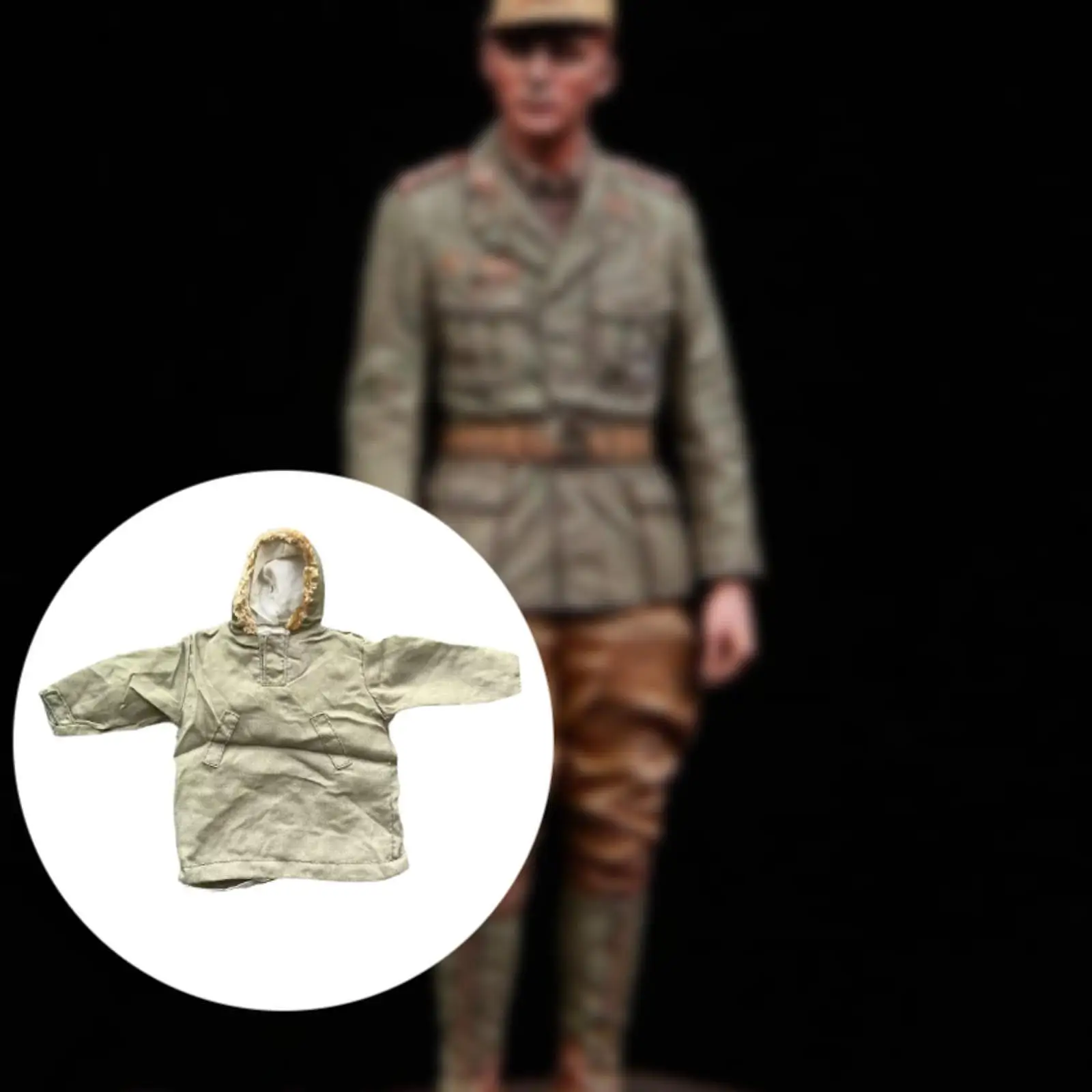 

1:6 Scale Coat Decorative Miniature Clothing for 12 inch Action Figures Accs