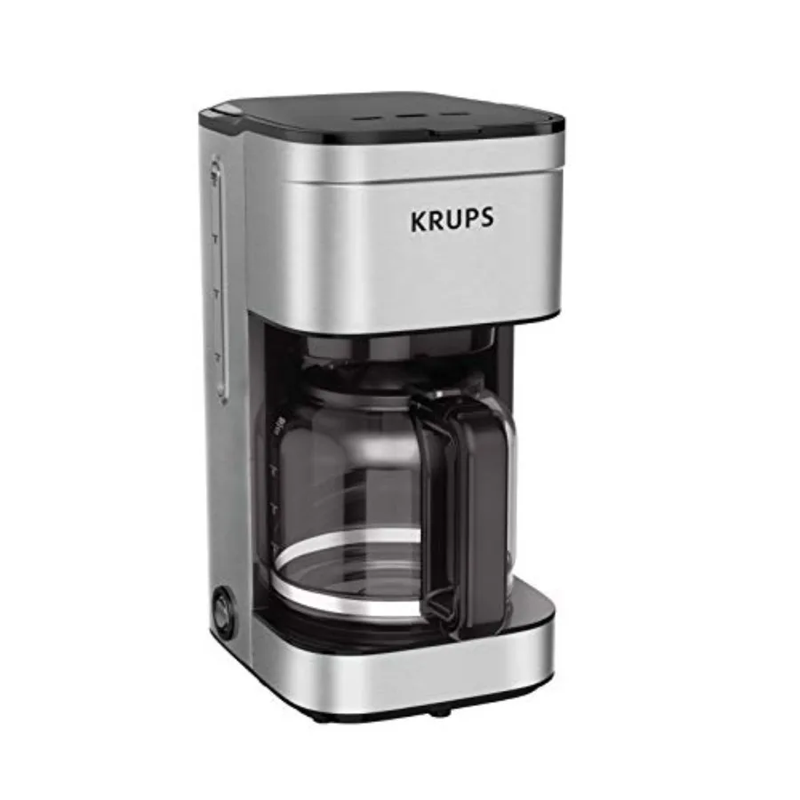 

Coffee Maker 10 Cups Simply Brew Stainless Steel Drip Coffee Maker 900 Watts Coffee Filter Drip Free Dishwasher Safe Pot Black