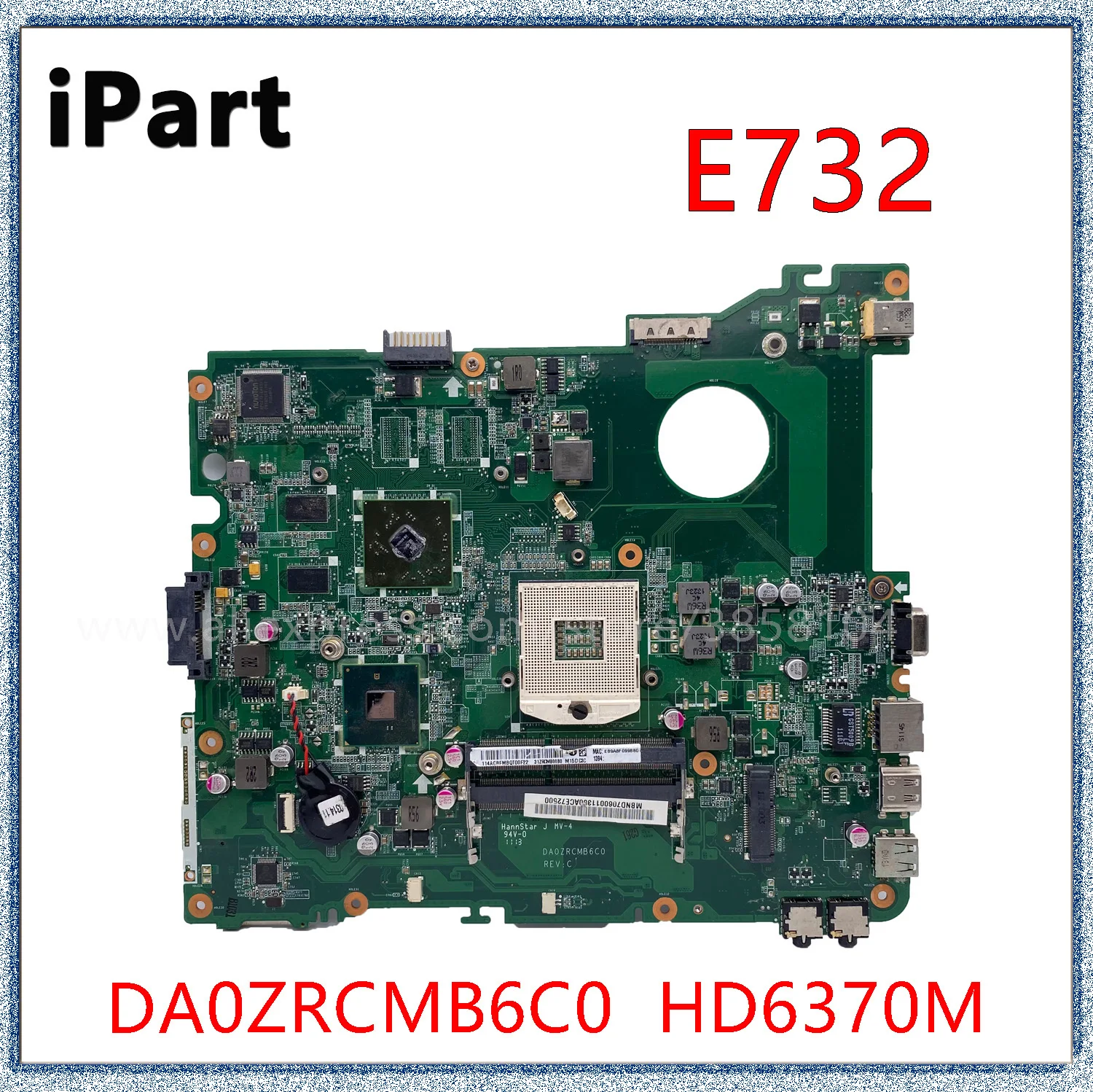 

For Acer Emachines E732 E732Z Laptop Motherboard With HD6370M GPU HM55 MBND706001 Mainboard