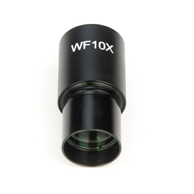 0.1mm Reticle WF10X Biological Microscope Eyepiece Lens Wide Field with Micrometer 23.2mm Mounting Size