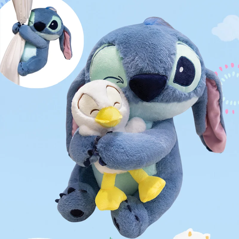 30-80cm Disney Donald Plush Toy Kawaii Duck Stuffed Doll Home Decor Curtain Strap Cartoon Decor Toy Kid Birthday Gift
