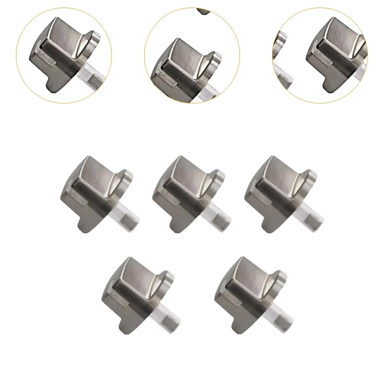 5Pcs Cooktop Burner Knobs for Lcg3611ST/01 Lcg3691ST Lcg3091ST/00