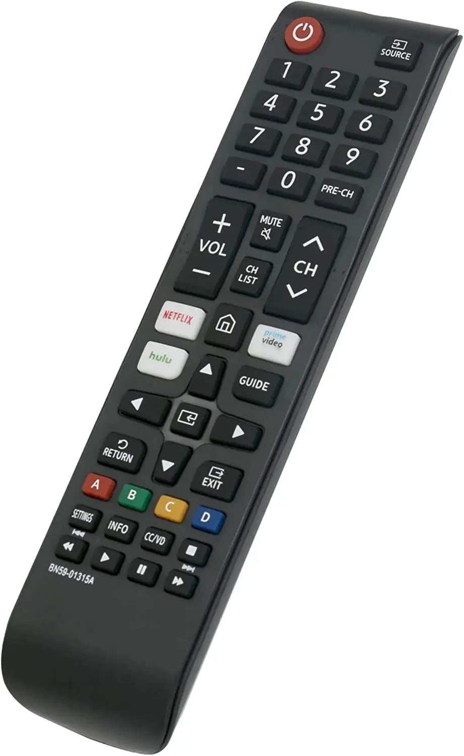 Universal Samsung smart TV remote control for SAMSUNG BN59-01315D BN59-01315J BN59-01315A RU7100 4K UHD TV UA43RU7100 UA49RU7100