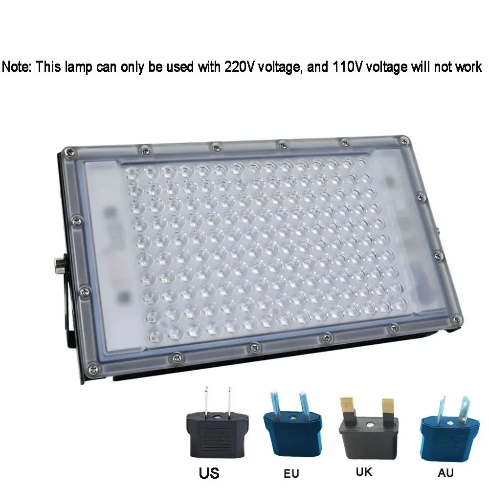 220V 50W 300W LED 자외선 UV 경화 램프 395nm 365nm 405nm UV 접착제 인쇄 스프레이 페인팅 수지 잉크 수지 DIY 경화