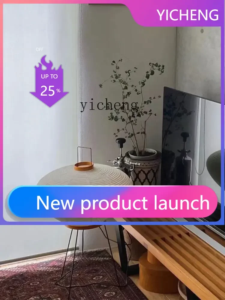 

KTZZ Japanese-Style Floor - Master Bedroom Bedside Silent Ins Style Xuan Paper Artistic Living Room B & B Table -