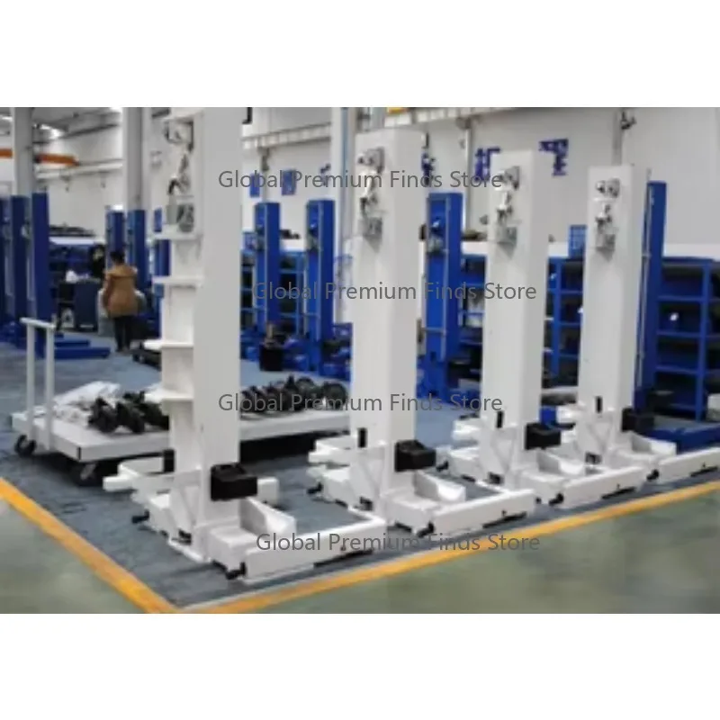 Commercial Hydraulic Auto Body Repair Lift | ML4034BC Four-Post Battery-Operated Mobile Column