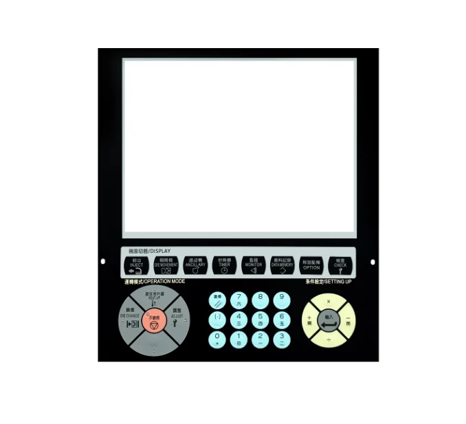 Suitable for die-casting machine BD-350V4-T PLCS10 key film touch panel