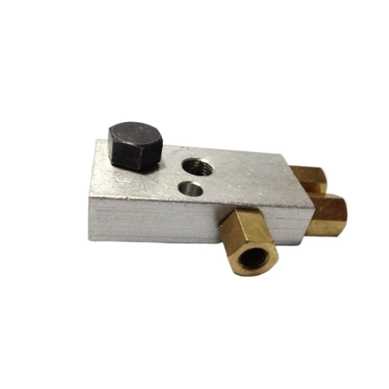 

for Haitian Injection Molding Machine Lubricated Cross Blocks Damped Manifold Block Brand New Genuine