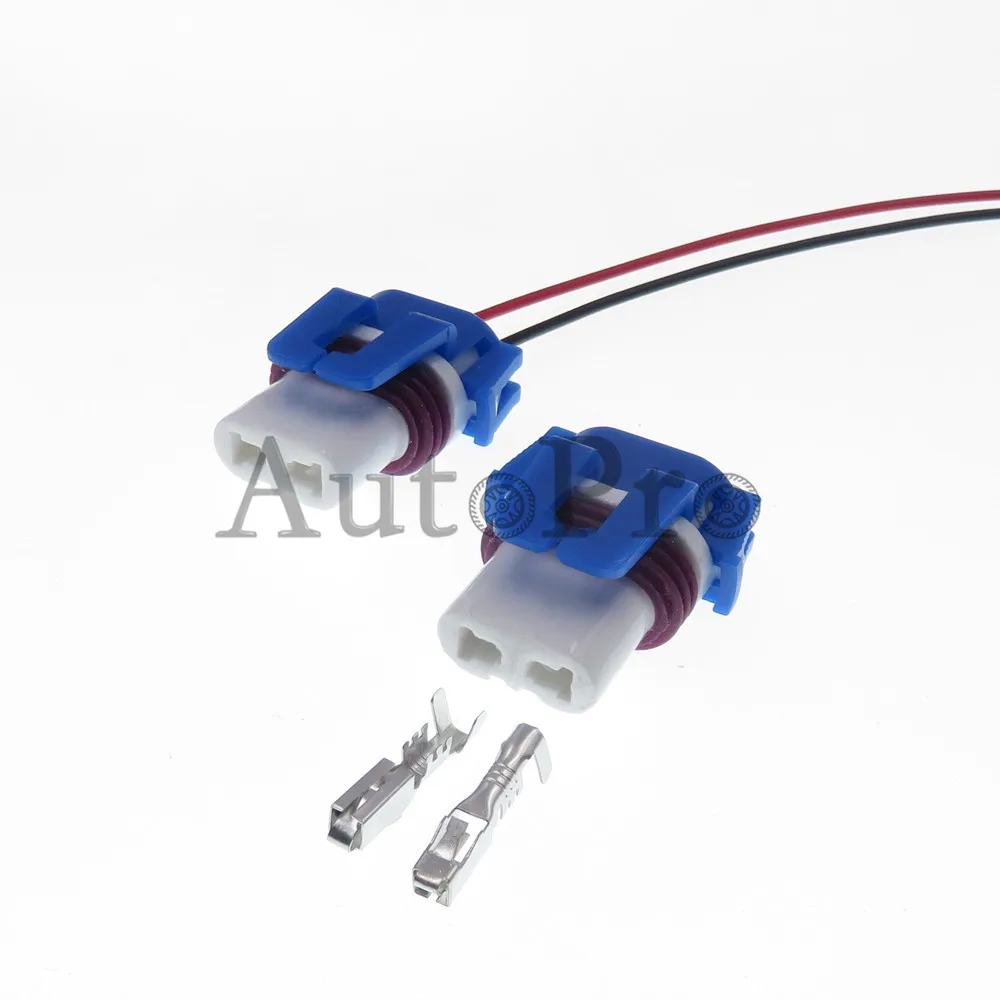 1 Set 2 Hole AC Assembly 9006 Automotive Ceramics Lamp Light Connector For Automobile Fog Lamp Socket
