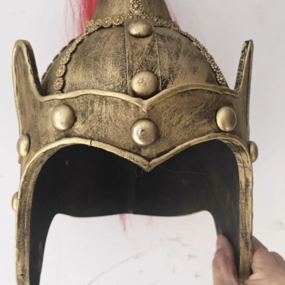 men's foamed plastic ancient warriors hat soldier cosplay hat vintage helmet halloween cosplay general hat